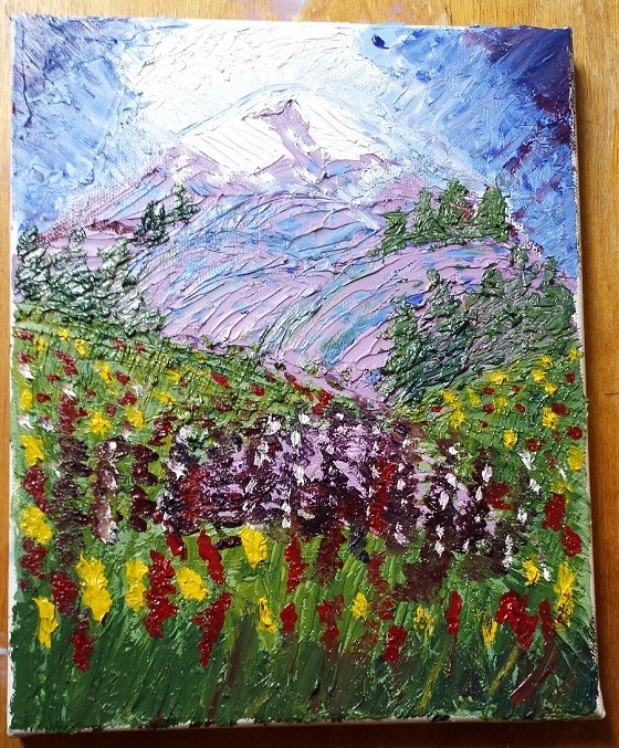 Smart Art Subscription Box Review August 2015 - painting