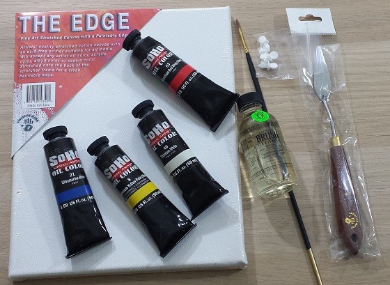 Smart Art Subscription Box Review August 2015 - supplies