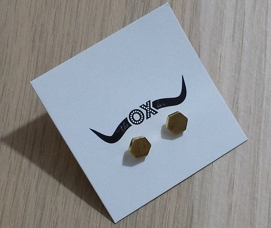 The Ox Box Subscription Review September 2015 - earrings