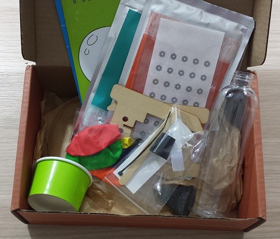Tinker Crate Subscription Box Review & Coupon August 2015 - inside