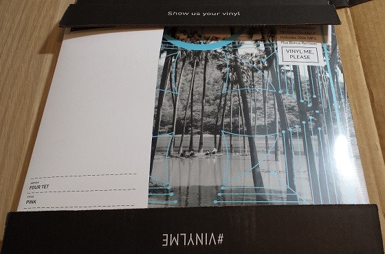 Vinyl Me, Please Subscription Box Review September 2015 - inside