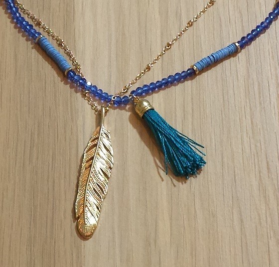 Wantable Accessories Subscription Box Review September 2015 - necklace-close