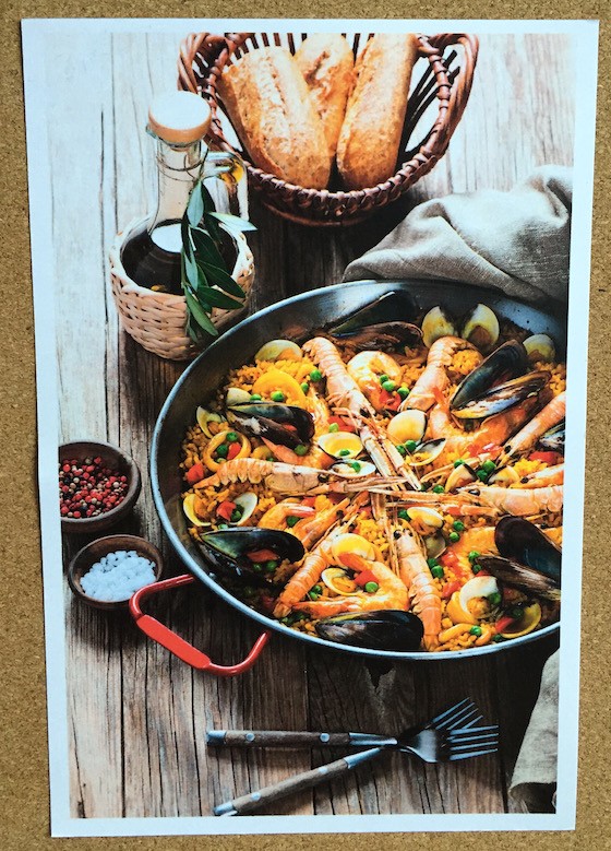 Yummy Bazaar Destination Food Club Subscription Box Review August 2015 - PaellaRecipe1
