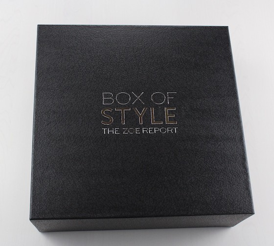 Rachel Zoe Box of Style Fall 2015 Subscription Box Review Box