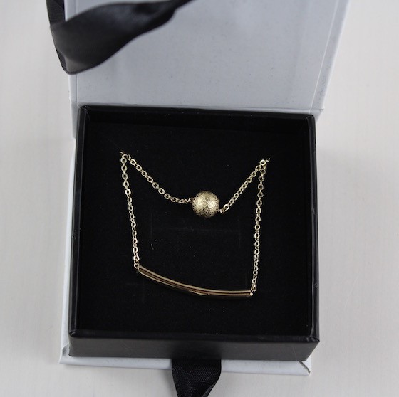 Cate & Chloe Subscription Box Review + Coupon – August 2015 Necklace