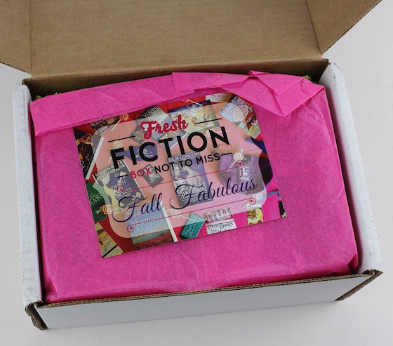 Fresh Fiction Book Subscription Box Review – August 2015 Box