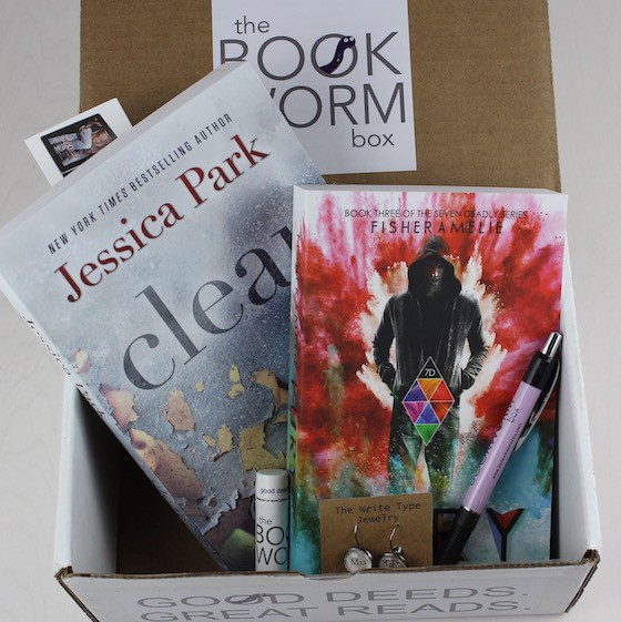 The Book Worm Box Subscription Review – August 2015 ITems