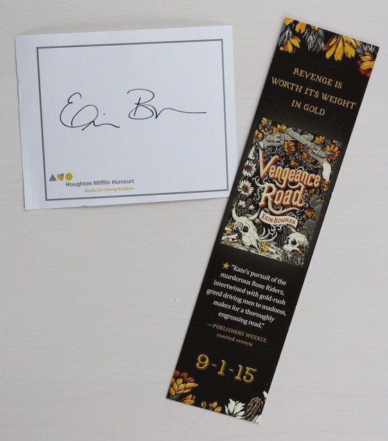 Uppercase YA Book Subscription Box Review – September 2015 Bookmark
