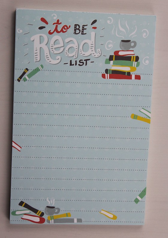 Uppercase YA Book Subscription Box Review – September 2015 Notepad