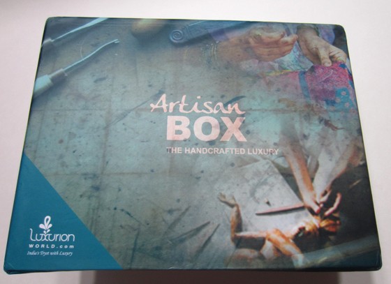 Artisan Box by Luxurion World Subscription Box Review September 2015 - box