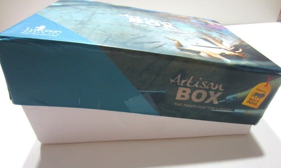 Artisan Box by Luxurion World Subscription Box Review September 2015 - sidebox