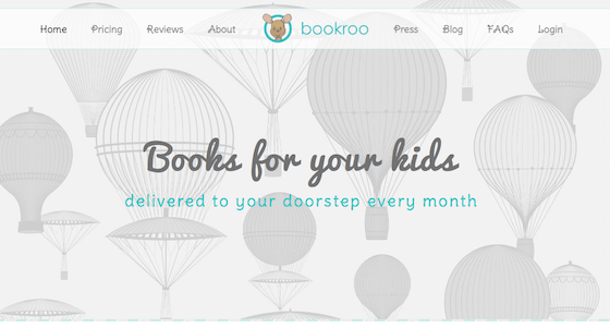 Bookroo Subscription Box Review October 2015 SCREENSHOT