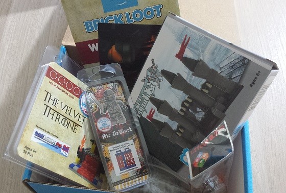 Brick Loot Subscription Box Review October 2015 - inside