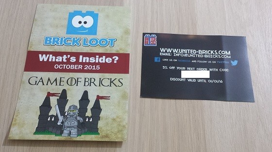 Brick Loot Subscription Box Review October 2015 - theme