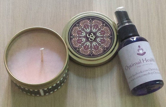 BuddhiBox Subscription Box Review October 2015 - candle-oil