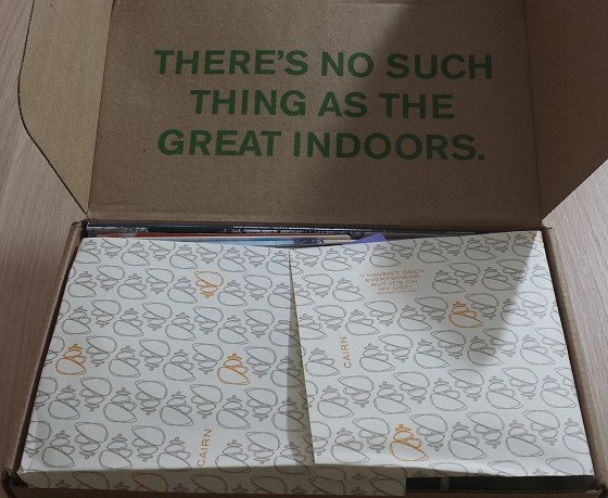 Cairn Subscription Box Review October 2015 - inside