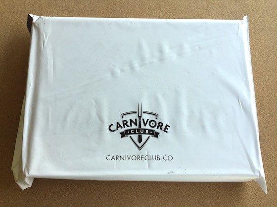 Carnivore Club Subscription Box Review October 2015 - Shipment