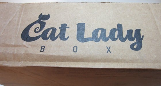Cat Lady Box Subscription Box Review October 2015 - box