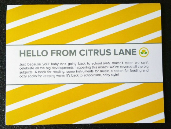 Citrus Lane Subscription Box Review & Coupon September 2015 - info 1