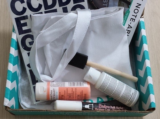 Darby Smart To DIY For Subscription Box Review September 2015 - inside