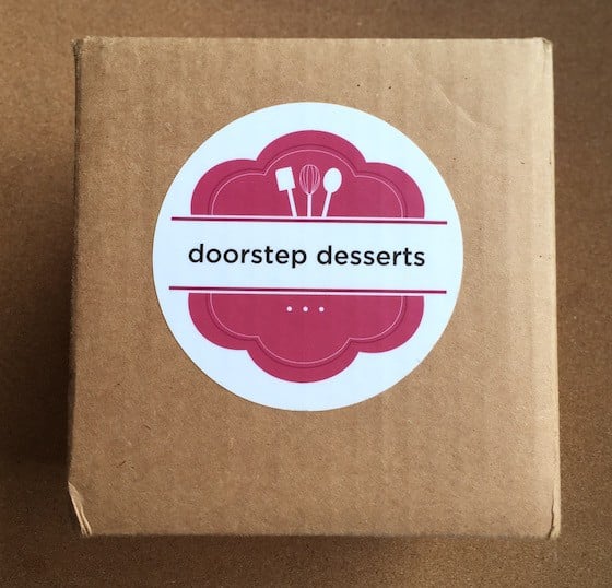 Doorstep Desserts Subscription Box Review – October 2015