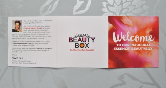Essence Beauty Box Subscription Box Review October 2015 - 6