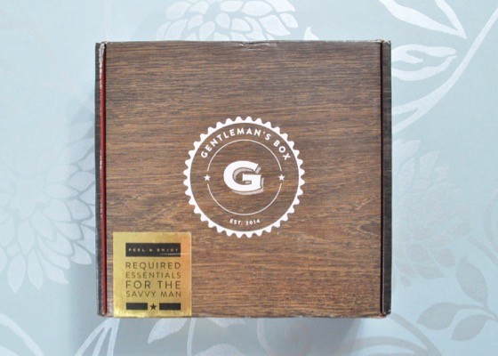 Gentleman’s Box Subscription Box Review – October 2015