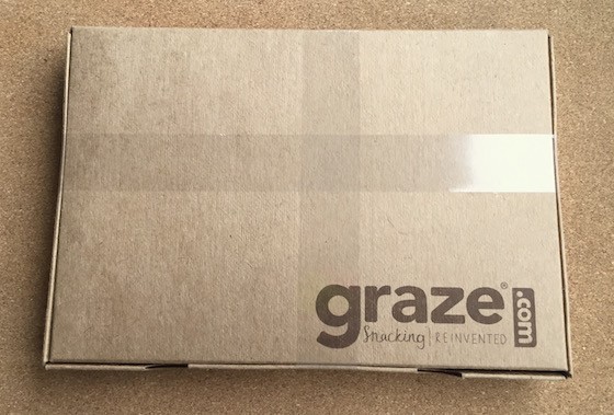 Graze Subscription Box Review + Free Box Coupon October 2015 - Box