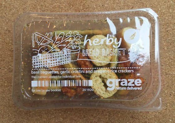 Graze Subscription Box Review + Free Box Coupon October 2015 - Herby