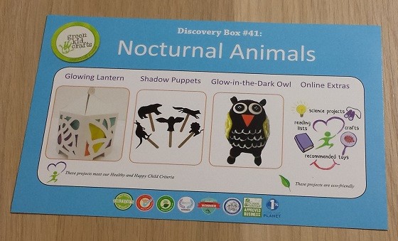 Green Kid Crafts Subscription Box Review September 2015 - theme