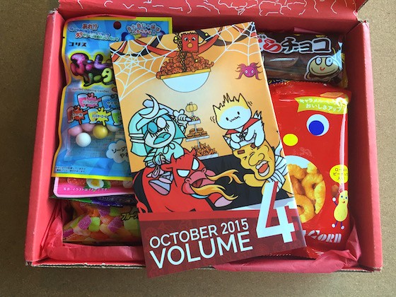 Japan Crate Subscription Box Review October 2015 - Inside