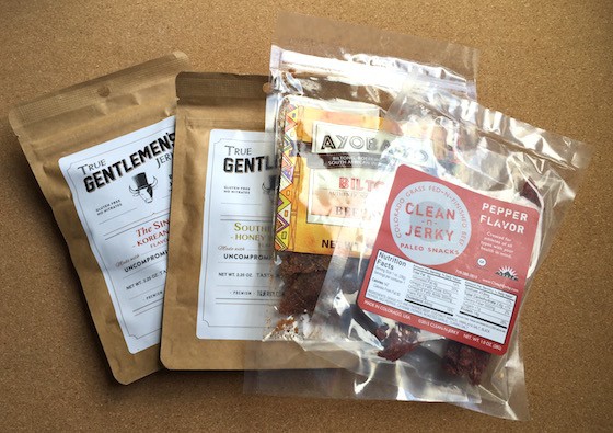 JerkySnob Subscription Box Review October 2015 - Contents