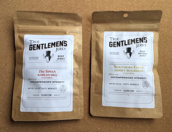 JerkySnob Subscription Box Review October 2015 - Gentlemans