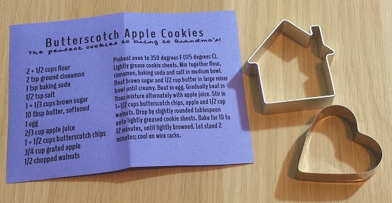 Juneberry Subscription Box Review October 2015 - cookies