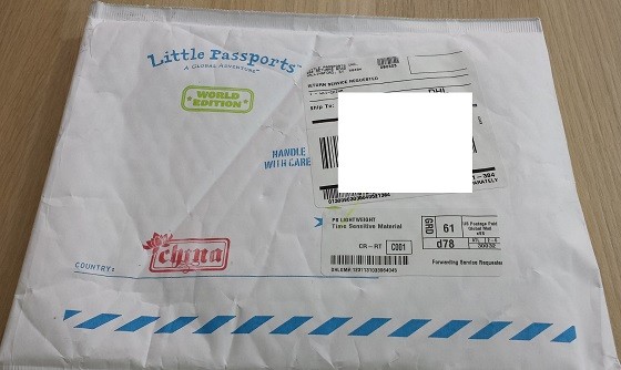 Little Passports Subscription Box Review October 2015 - package