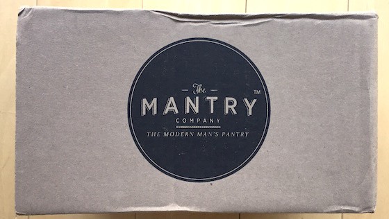 Mantry Subscription Box Review September 2015 - Box