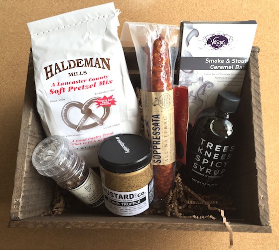 Mantry Subscription Box Review September 2015 - Contents