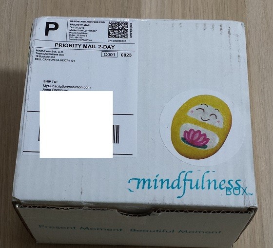 Mindfulness Box Subscription Box Review – October 2015