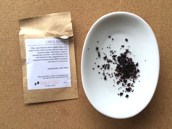 RawSpiceBar Subscription Box Review September 2015 - Urfa