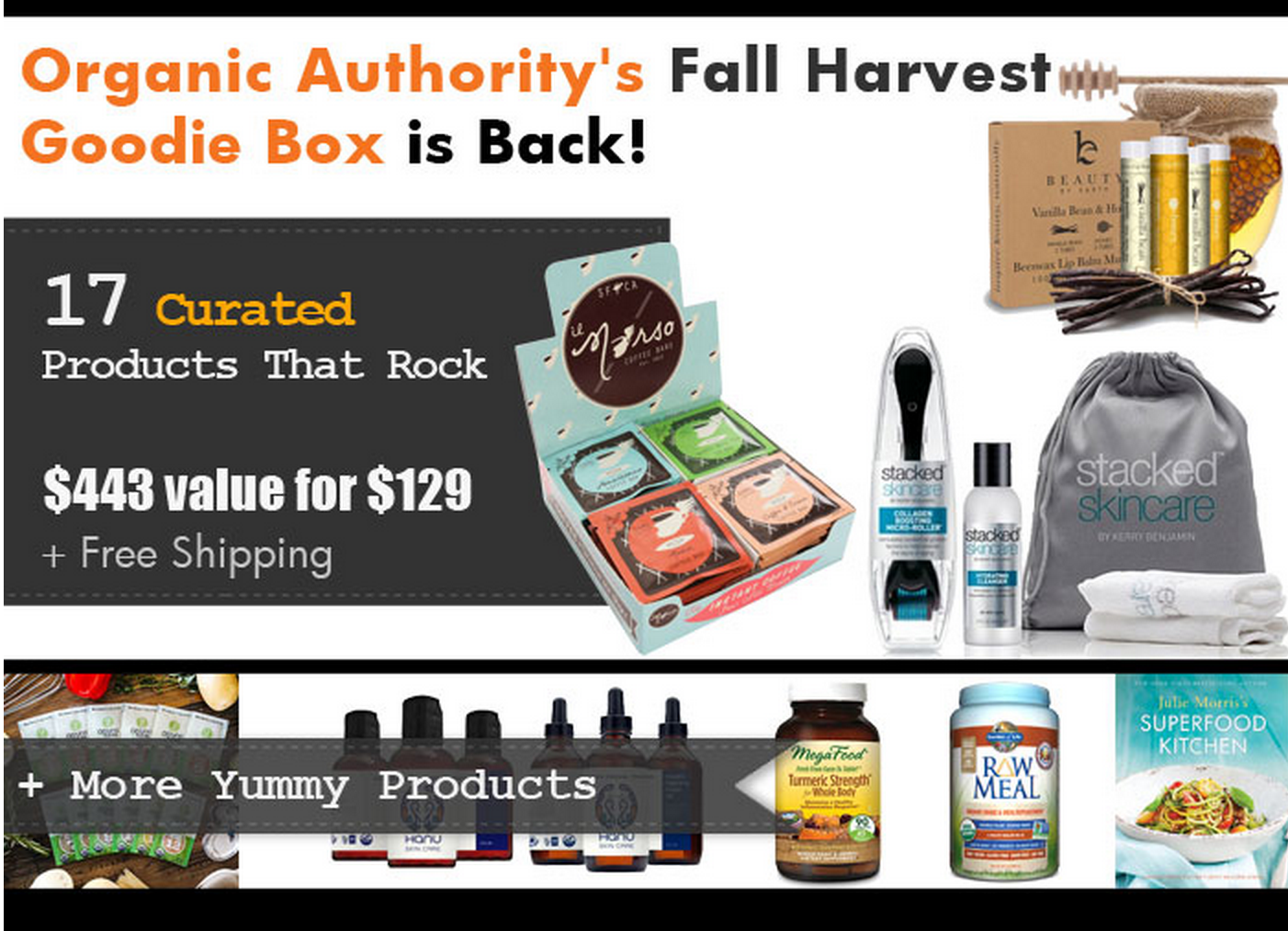 Organic Authority Fall Harvest Goodie Box On Sale Now!