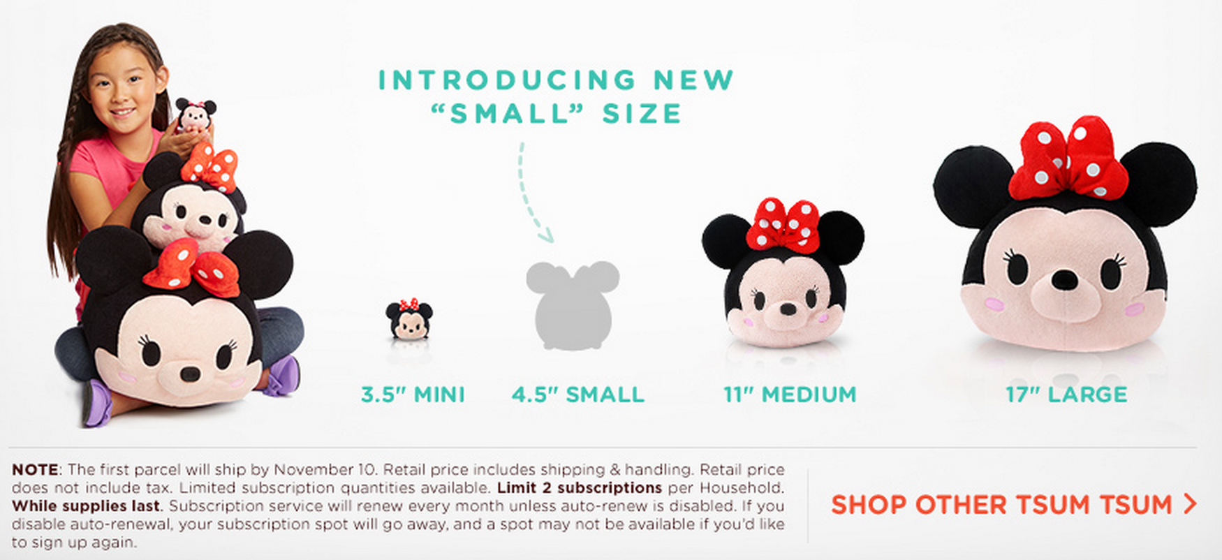 Disney Small Size Tsum Tsum