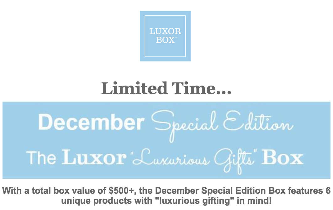 Luxor Box