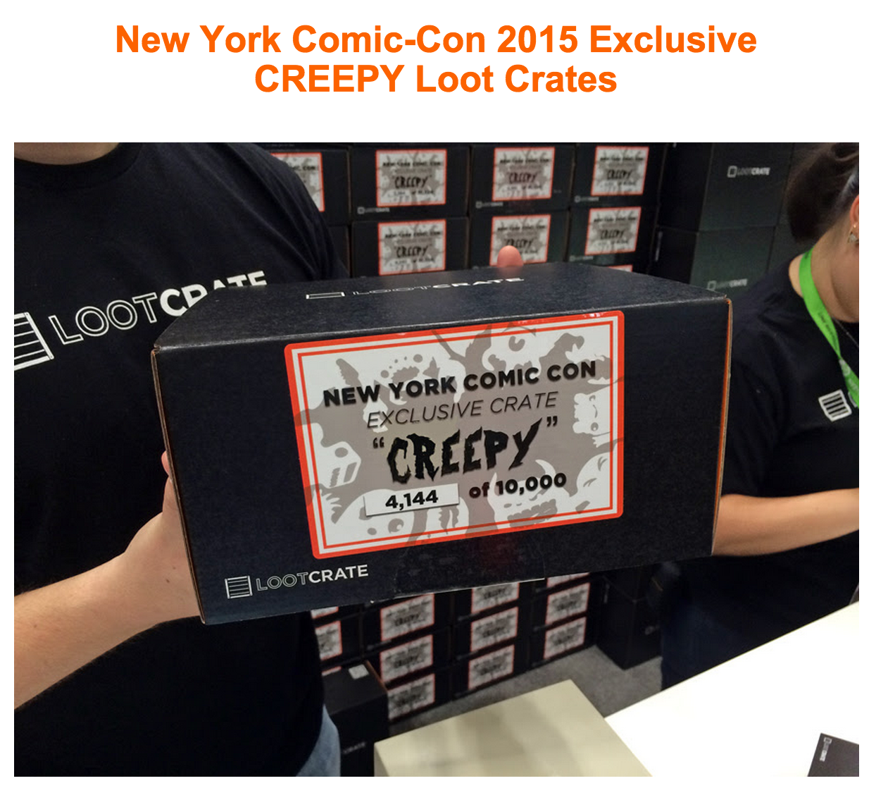 New York Comic-Con 2015 Exclusive CREEPY Loot Crates On Sale!