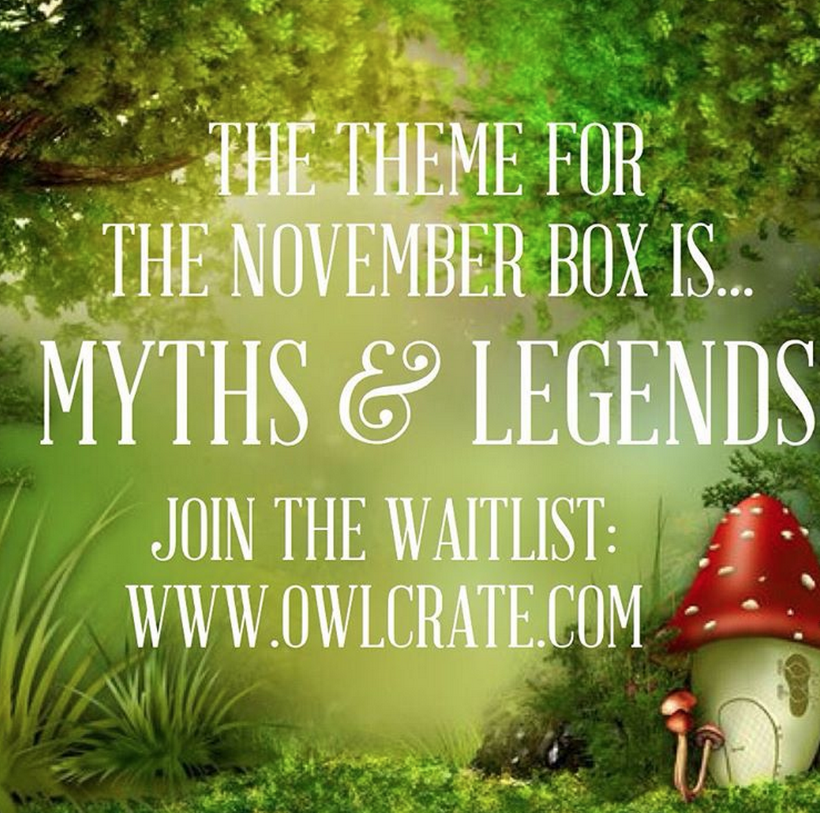 OwlCrate November 2015 Theme Spoiler!