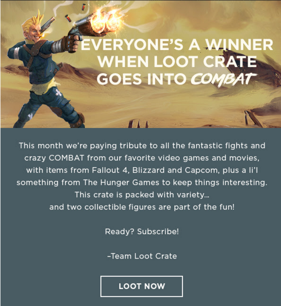 Loot Crate November 2015 Spoilers