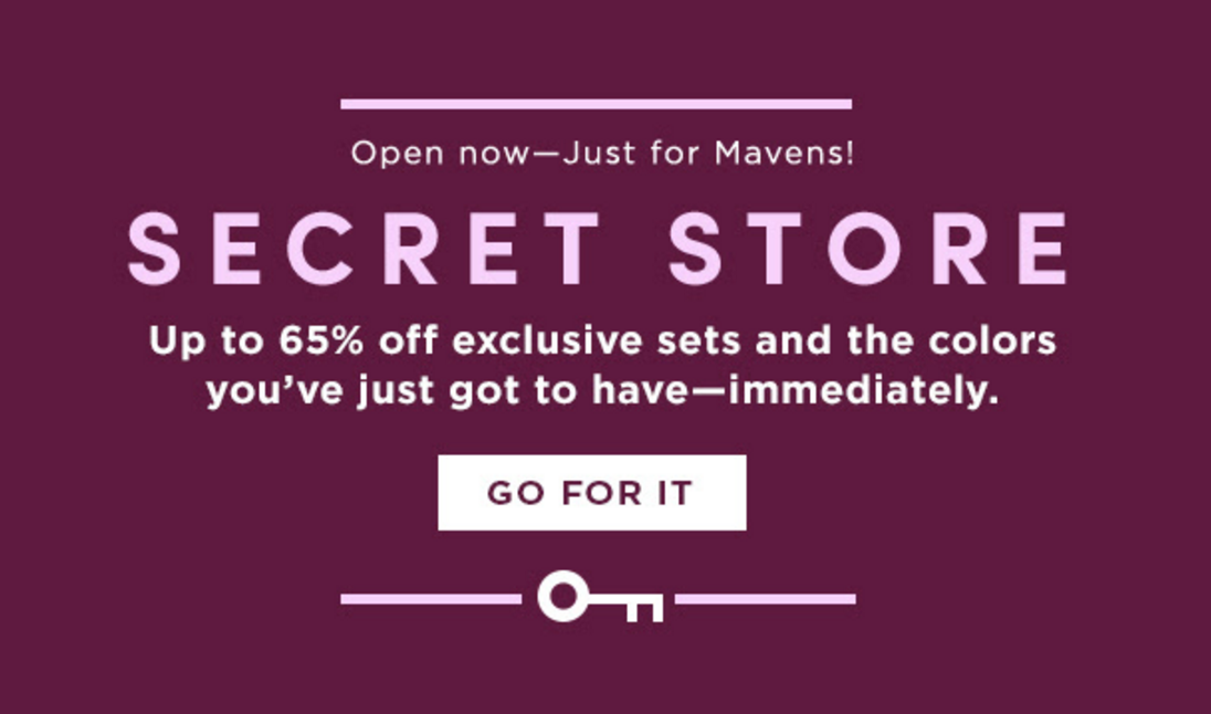 Julep Secret Store for November is Open!