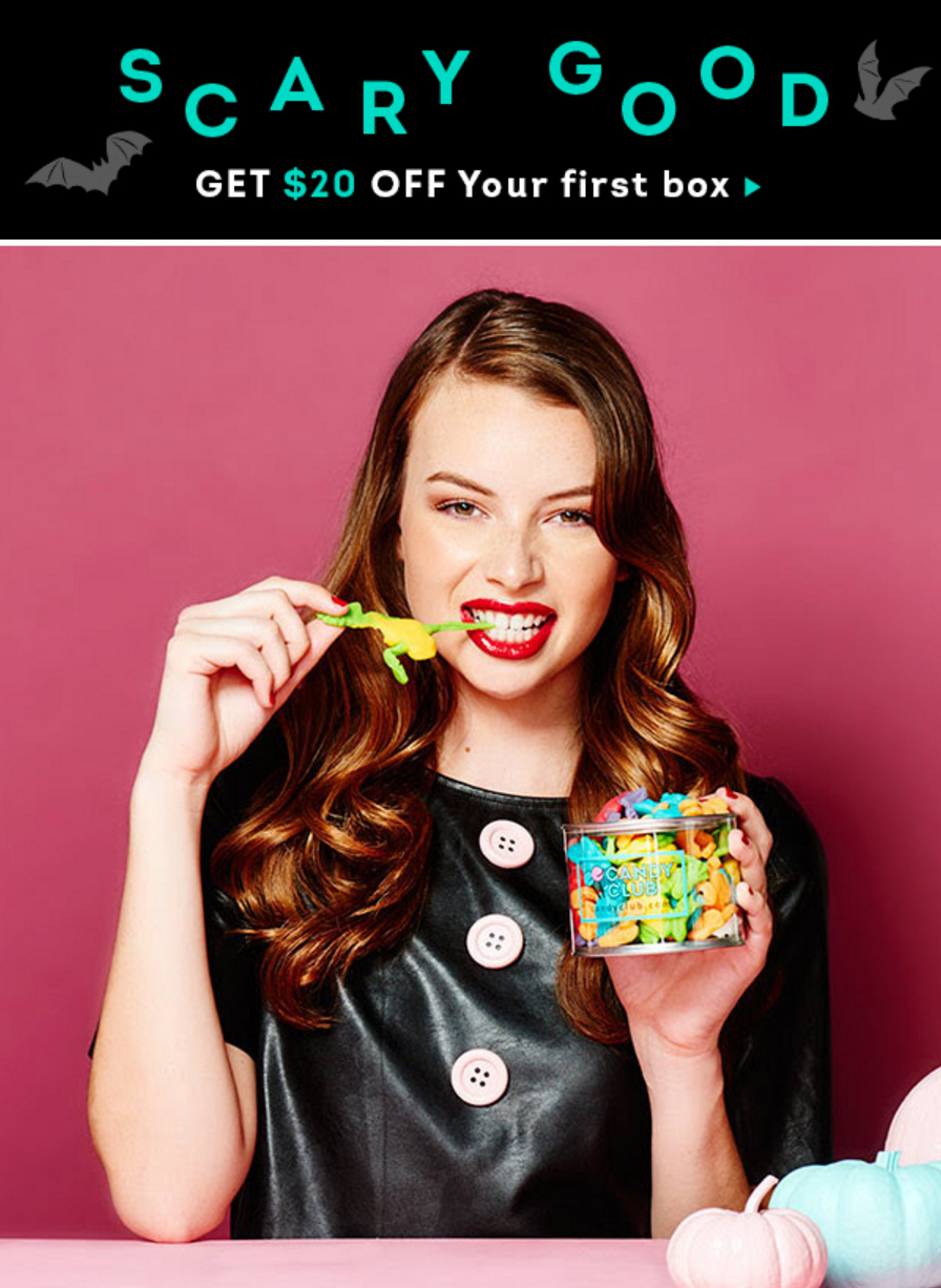 Candy Club Coupon Code – $20 Off Your First Box!
