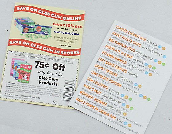 Snack Sack Subscription Box Review October 2015 - 2