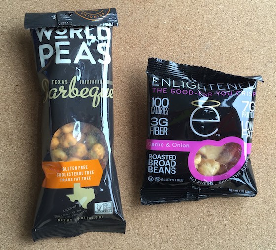 Snack Sack Subscription Box Review September 2015 - Peas