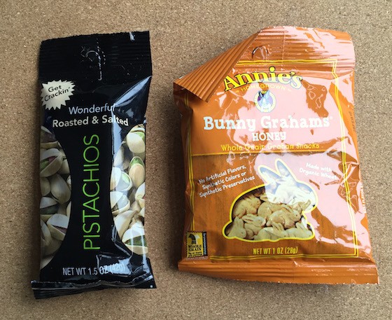 Snack Sack Subscription Box Review September 2015 - Pistachios